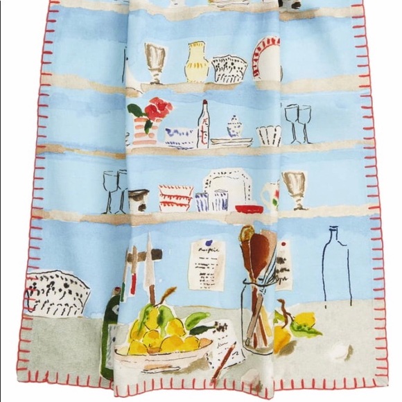 Bella Foster Shelfie Dish Towel Anthropologie NWT - Picture 15 of 16